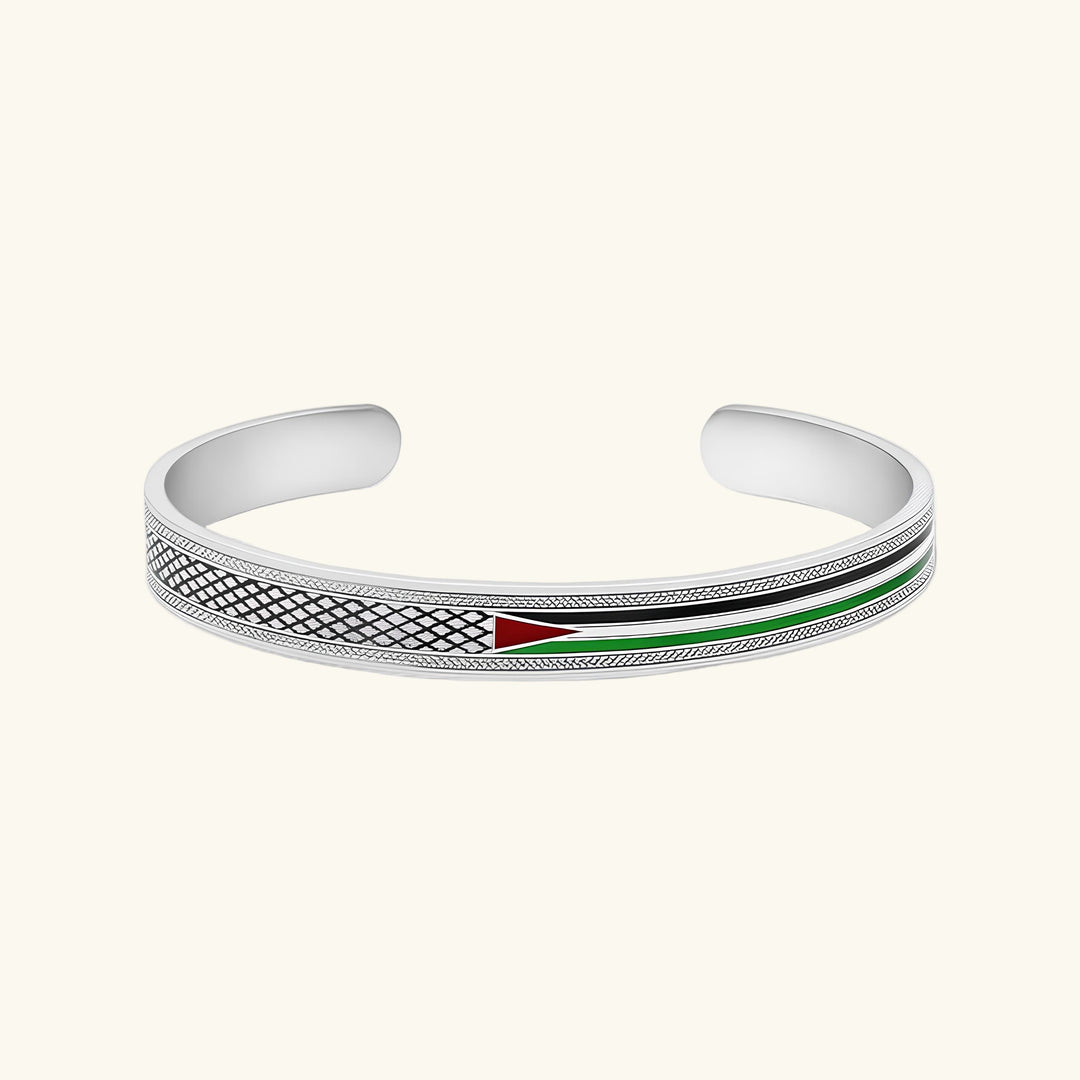 Manchette du patrimoine palestinien Qamar