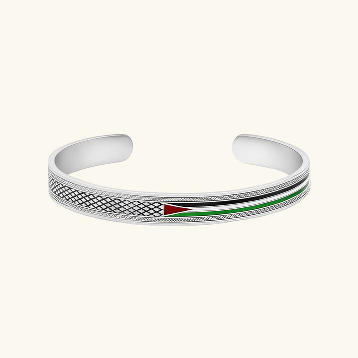 Manchette du patrimoine palestinien Qamar
